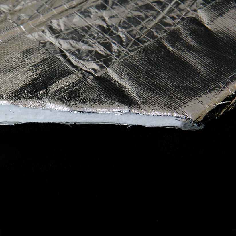 Keramisk fiberfilt med al folie